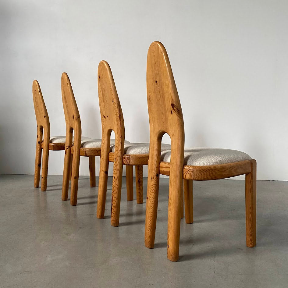 Set of 4 1970s Danish Chairs