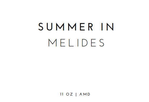 Summer in Melides Candle